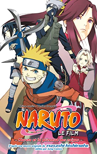 jaquette livre Naruto Shippuden - Animé Comics - Tome 4 : Naruto et la Princesse des Neiges