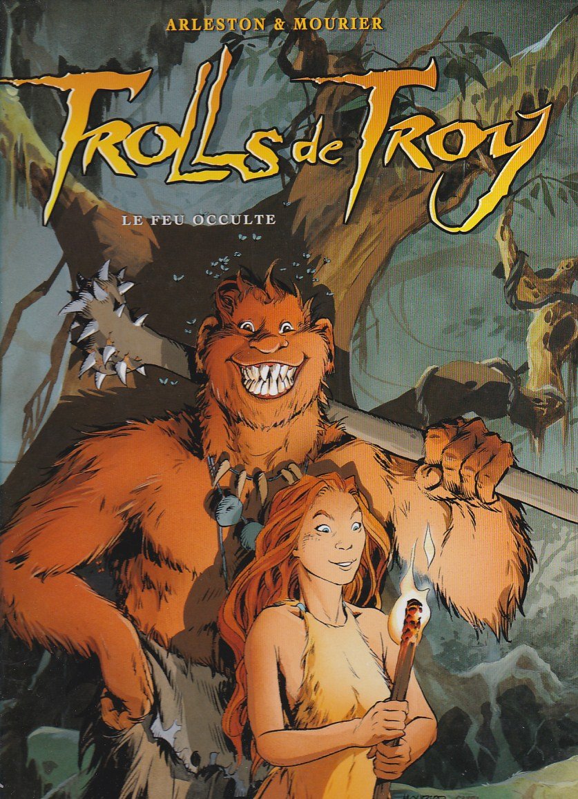 jaquette livre Trolls de Troy, tome4 : Le Feu occulte