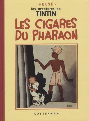 jaquette livre Les Aventures De Tintin - Les Cigares Du Pharaon