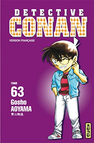 jaquette livre Détective Conan - Tome 63