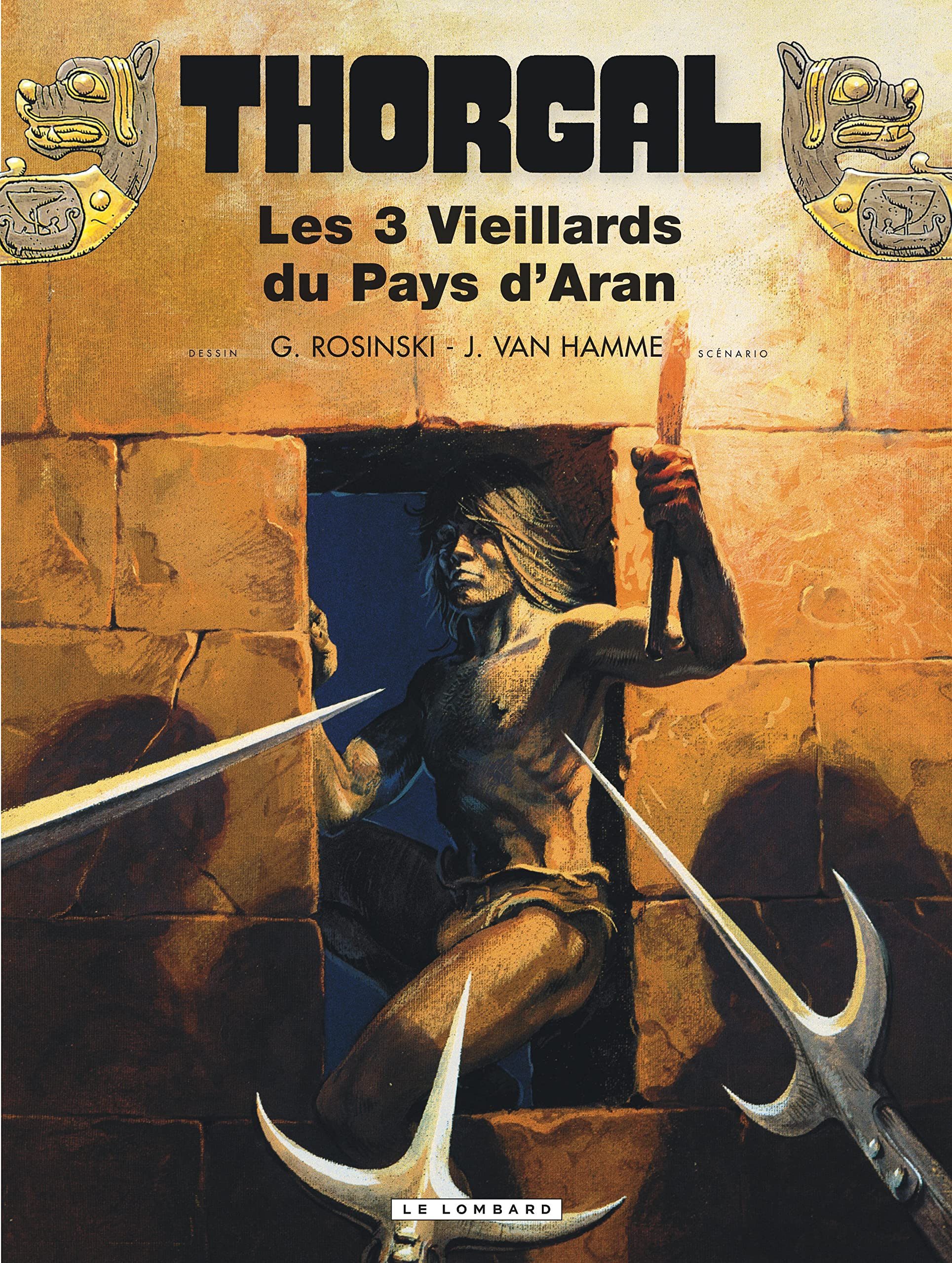 jaquette livre Thorgal, tome 3 : Les trois vieillards du pays d'Aran