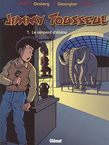 jaquette livre Jimmy Tousseul Tome 1 - Le Serpent D'ébène