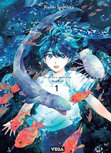 jaquette livre Deep Sea Aquarium Magmell - Tome 1
