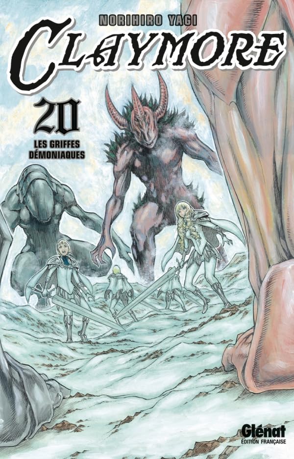 jaquette livre Claymore - Tome 20 : Les griffes démoniaques