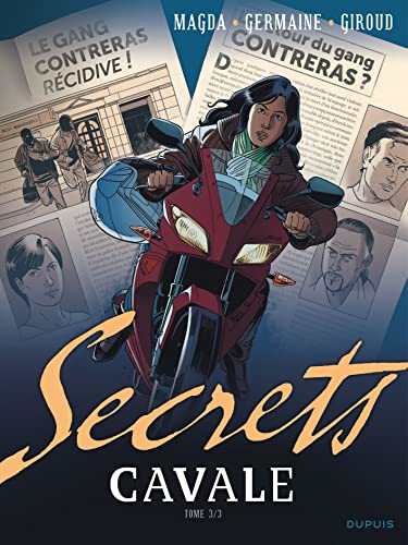 jaquette livre Secrets - Cavale - Tome 3