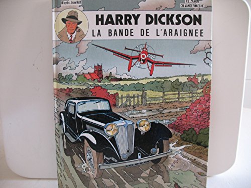 jaquette livre Harry Dickson Tome 1 - La Bande De L'araignée