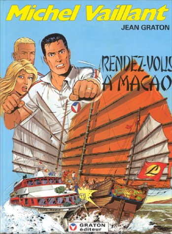 jaquette livre Michel Vaillant Tome 43 - Rendez-Vous À Macao
