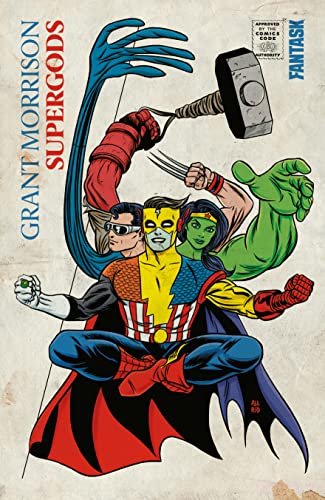 jaquette livre Supergods - Ce Que Les Justiciers Masqués, Les Mutants Miraculeux Et Un Dieu Solaire De Smallville Peuvent Nous Apprendre De La Condition Humaine
