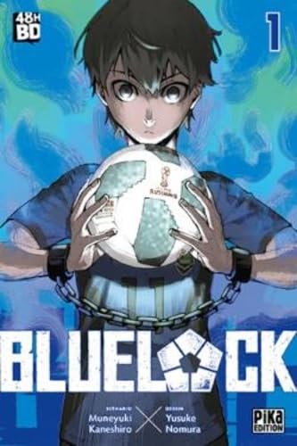jaquette livre Blue Lock Tome 1 - 48h De La Bd 2023