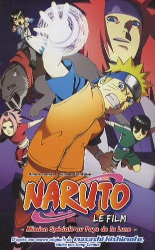 jaquette livre Naruto Shippuden - Animé Comics - Tome 6 : Mission Spéciale au Pays de la Lune