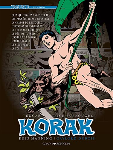 jaquette livre Korak, Le Fils De Tarzan Tome 2