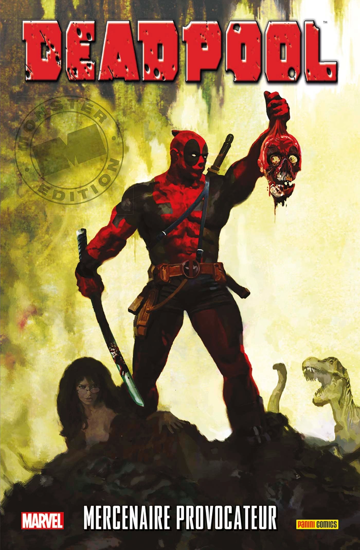 jaquette livre DEADPOOL MERCENAIRE PROVOCATEUR