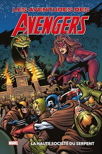 jaquette livre Les Aventures Des Avengers - La Haute Société Du Serpent