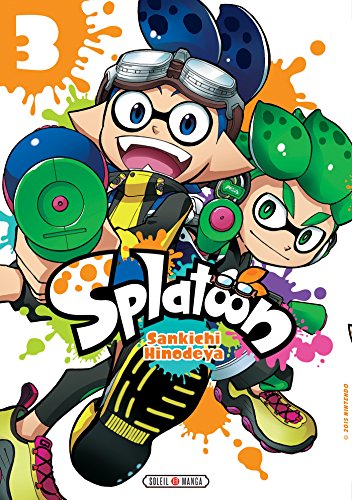 jaquette livre Splatoon - Tome 3