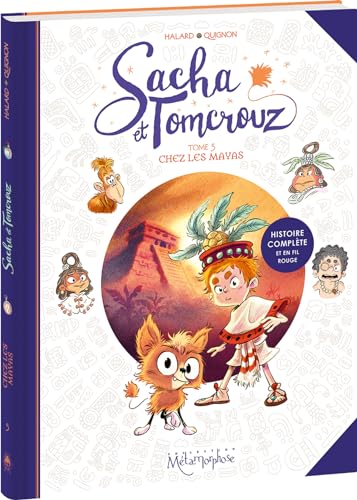 jaquette livre Sacha Et Tomcrouz Tome 5 - Chez Les Mayas