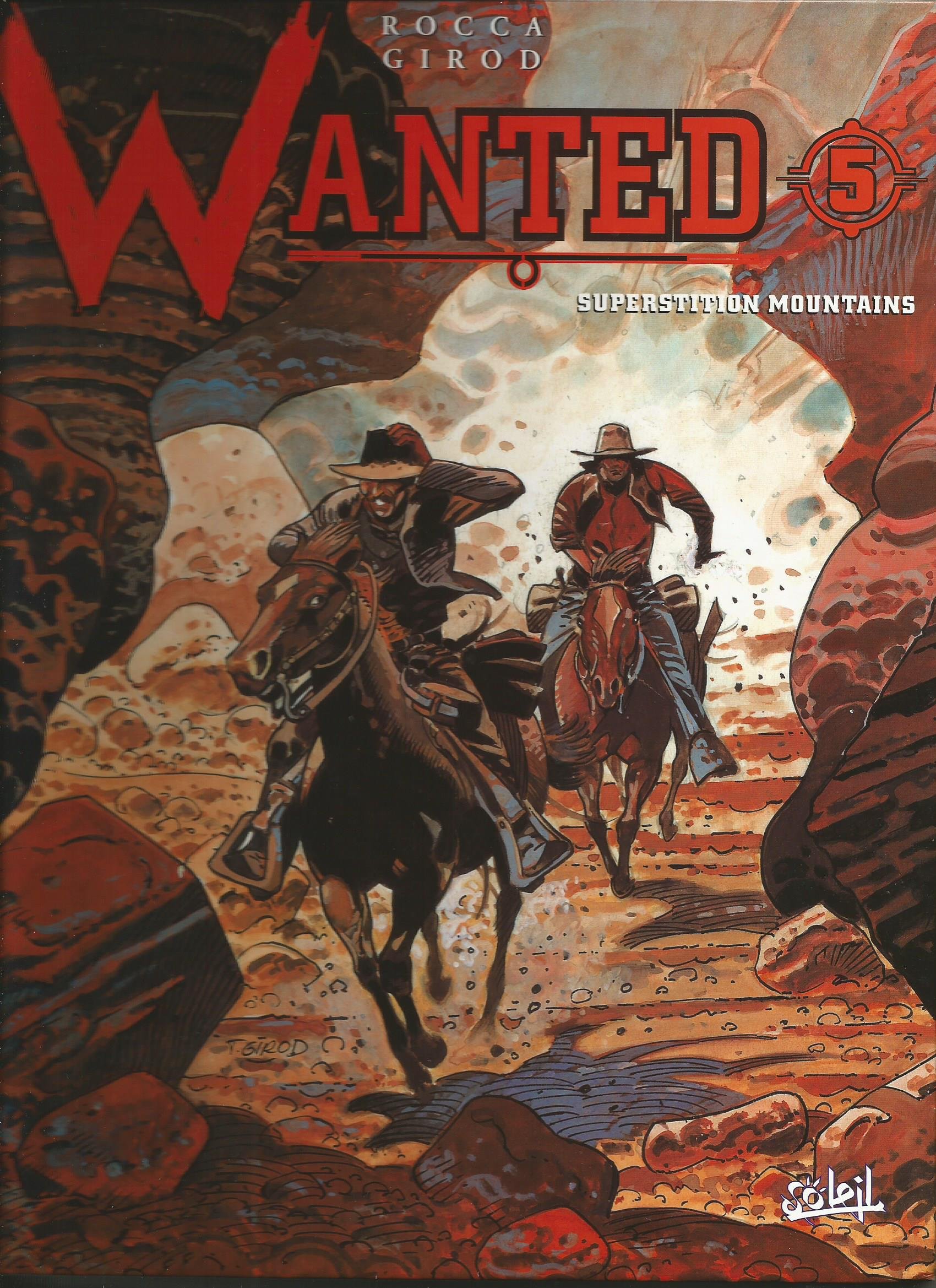 jaquette livre Wanted, tome 5 : Superstition mountains