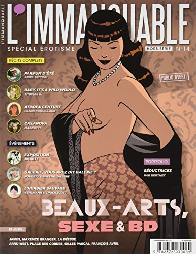 jaquette livre L'immanquable Hors-Série N° 14 - Beaux-Arts, Sexe & Bd