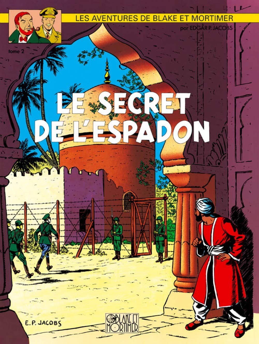jaquette livre Blake et Mortimer, tome 2 : Le secret de l'Espadon