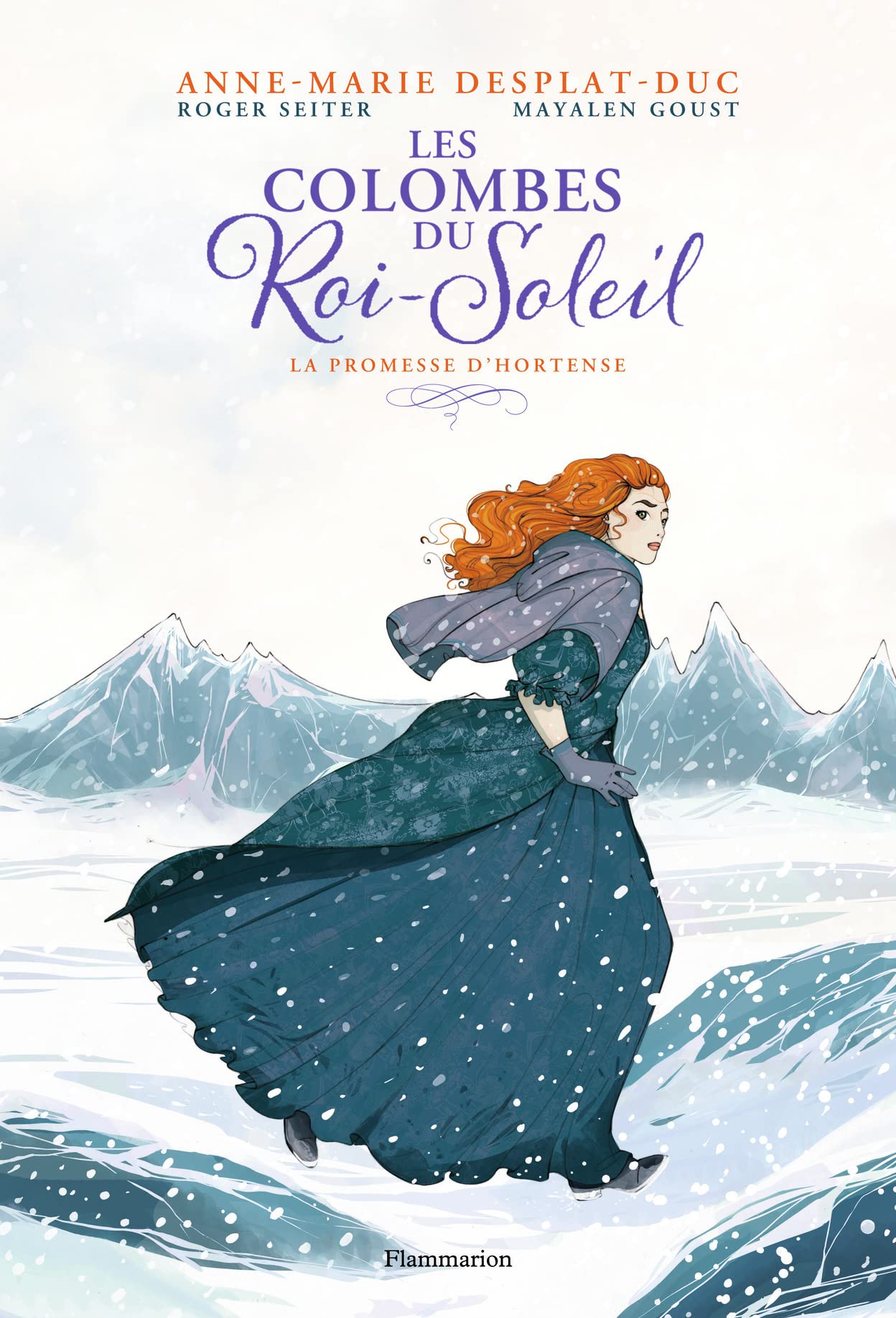 jaquette livre Les Colombes du Roi-Soleil (BD), Tome 4 : La promesse d'Hortense