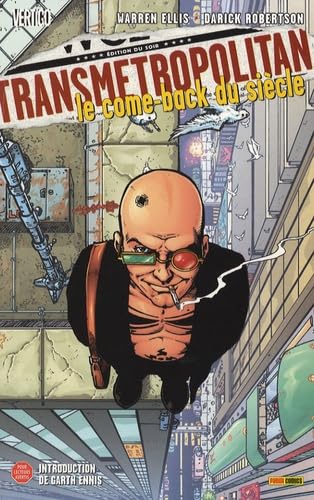 jaquette livre Transmetropolitan Tome 1 - Le Come-Back Du Siècle