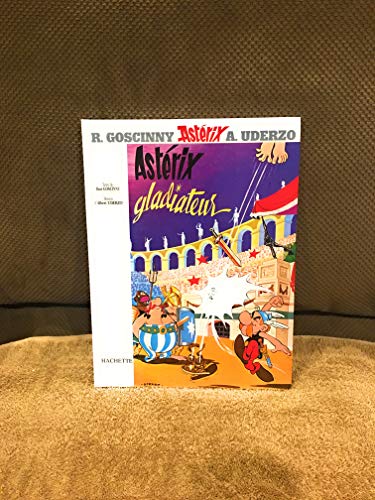 jaquette livre Astérix Tome 4 - Astérix Gladiateur