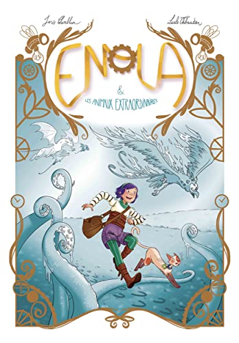 jaquette livre Enola Et Les Animaux Extraordinaires Tomes 1 À 3