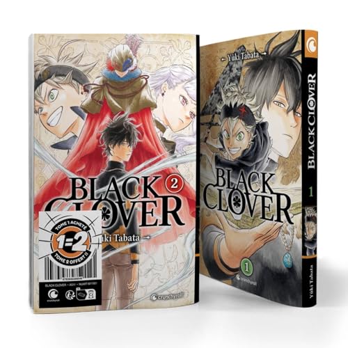 jaquette livre Black Clover Tome 1 - Le Serment - Avec Tome 2, Le Défenseur Offert