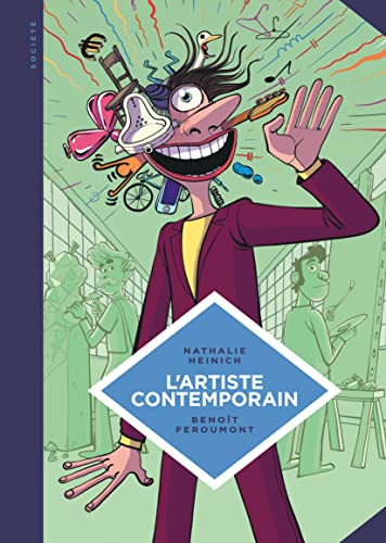 jaquette livre L'artiste Contemporain - Sociologie De L'art D'aujourd'hui
