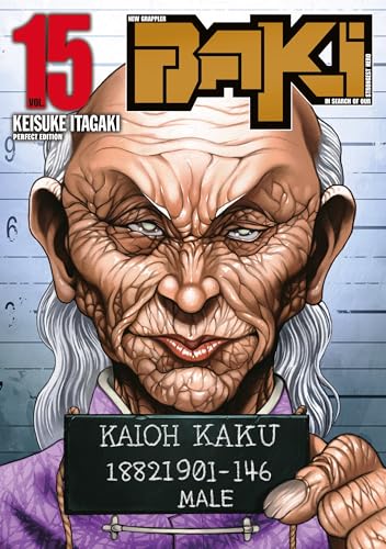 jaquette livre New Grappler Baki - Tome 15