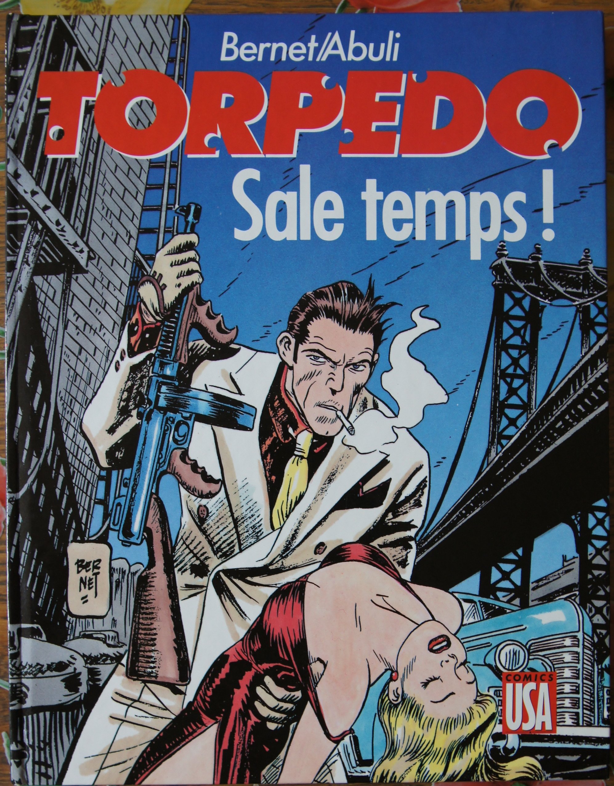 jaquette livre Torpedo, Tome 6 : Sale temps !