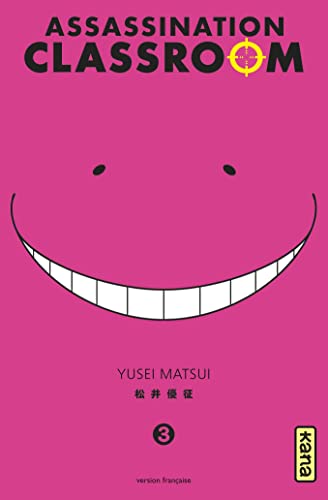 jaquette livre Assassination classroom - Tome 3