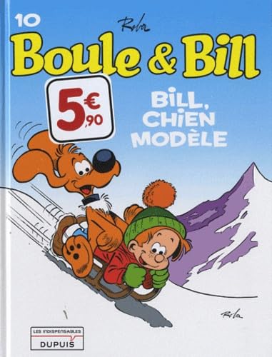 jaquette livre Boule & Bill Tome 10 - Bill, Chien Modèle