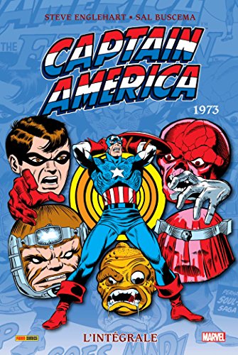 jaquette livre Captain America L'intégrale Tome 7 - 1973