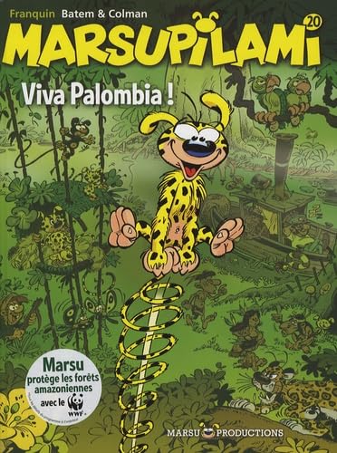 jaquette livre Marsupilami, Tome 20 : Viva Palombia !