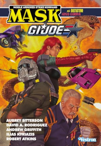 jaquette livre Mask X G.I. Joe - The Deathstone + King Cobra