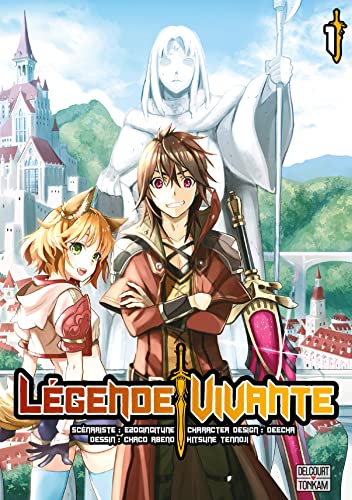 jaquette livre Légende Vivante - Tome 1