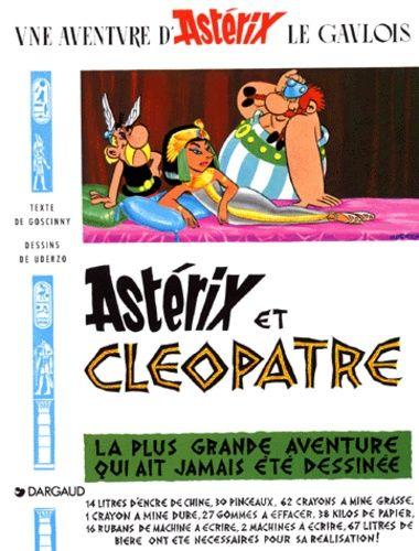 jaquette livre Astérix Tome 6 - Astérix Et Cléopâtre