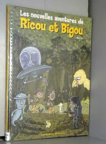 jaquette livre Les nouvelles aventures de Ricou et Bigou
