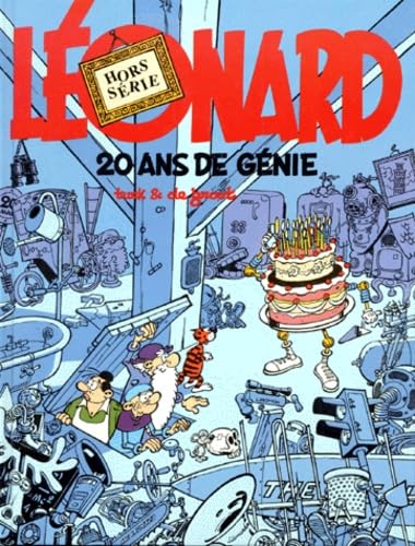 jaquette livre Léonard, tome 31 : 20 ans de génie