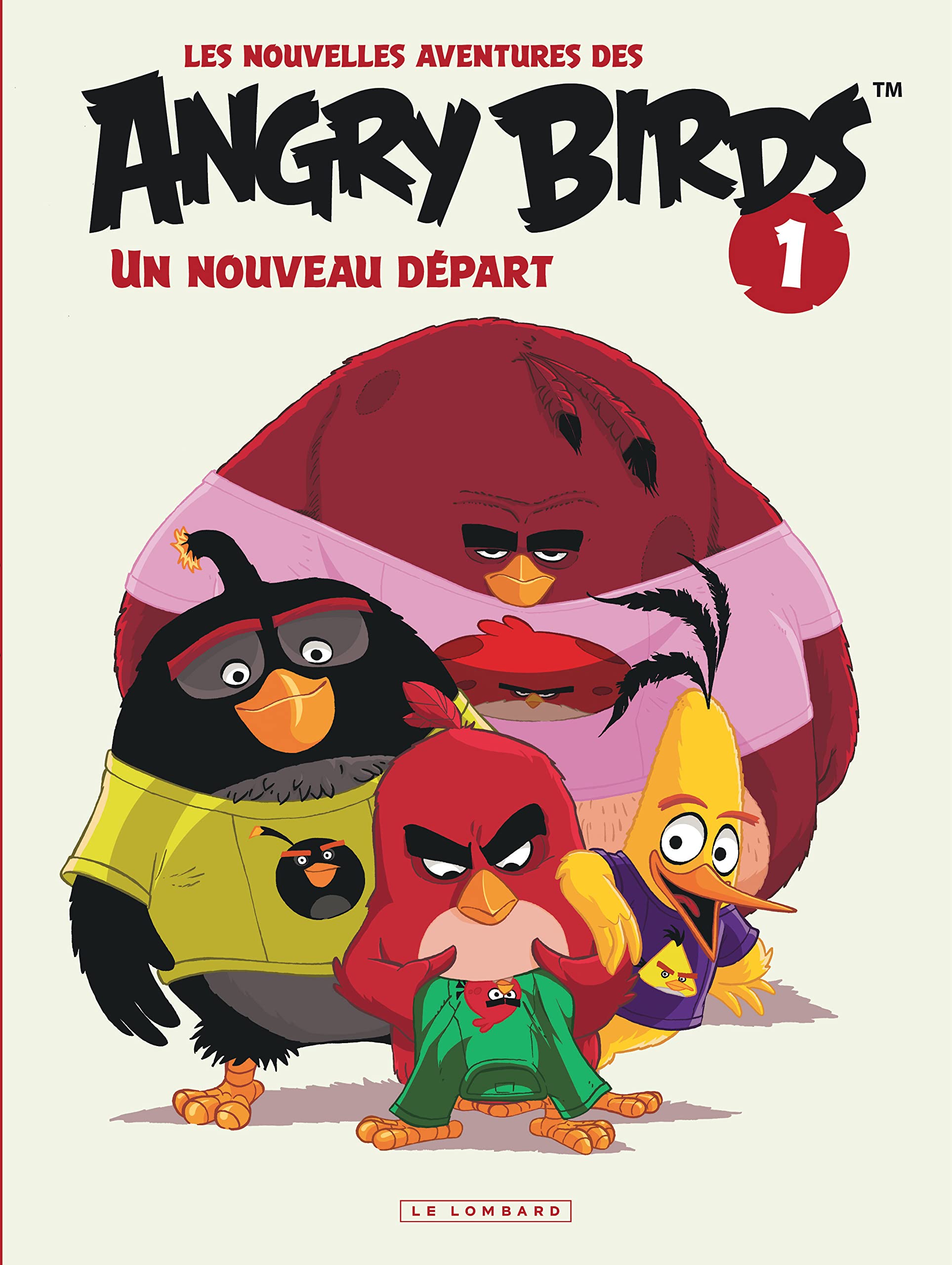 jaquette livre Les nouvelles aventures des ANGRY BIRDS - tome 1 - Un nouveau départ