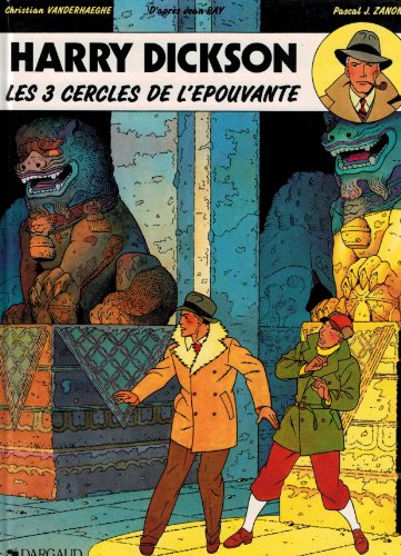 jaquette livre Harry Dickson Tome 3 - Les 3 Cercles De L'épouvante
