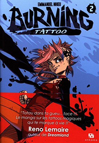 jaquette livre Burning Tattoo - Tome 2