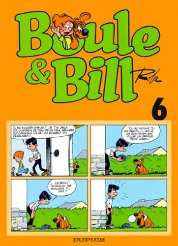 jaquette livre Boule & Bill Tome 6