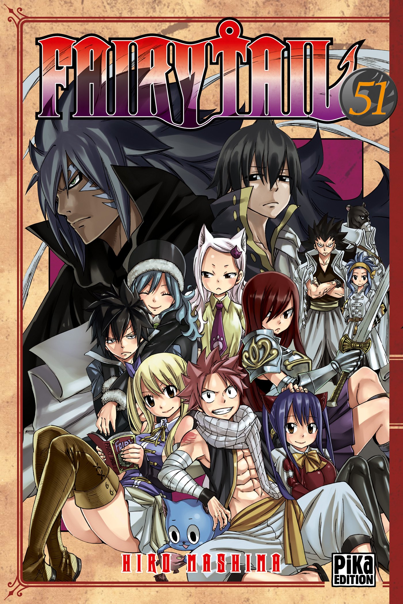 jaquette livre Fairy Tail T51