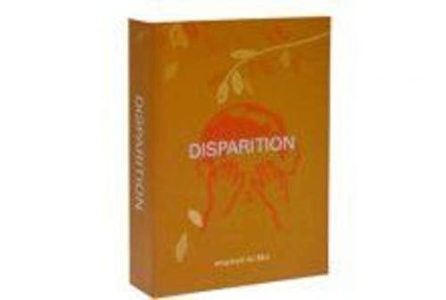 jaquette livre Disparition