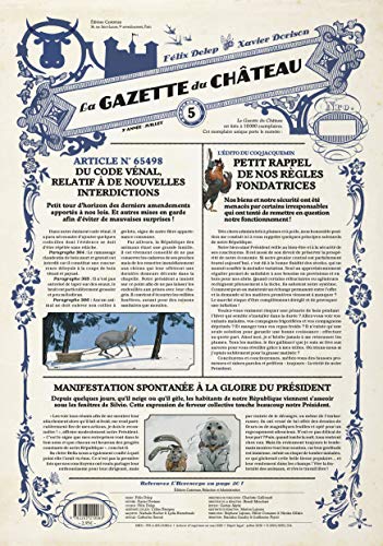 jaquette livre Le Château Des Animaux 5 - La Gazette Du Château