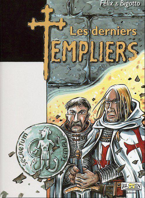 jaquette livre Les derniers templiers