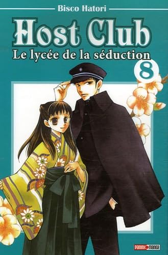 jaquette livre Host club - le lycée de la séduction - Tome 8