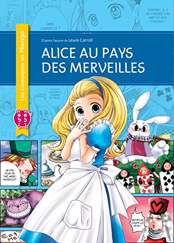 jaquette livre Alice au pays des merveilles
