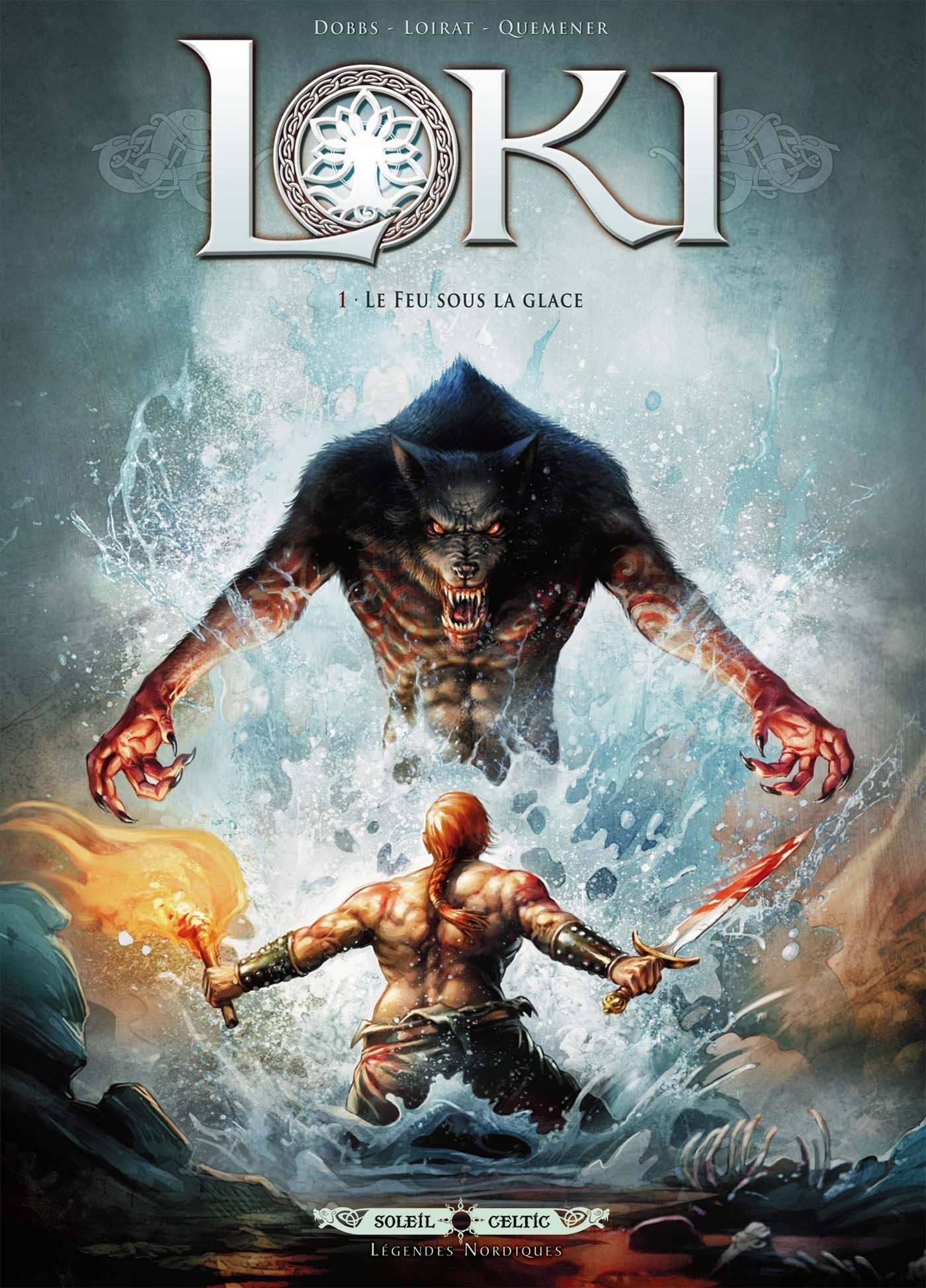 jaquette livre Loki, tome 1 : Le feu sous la glace